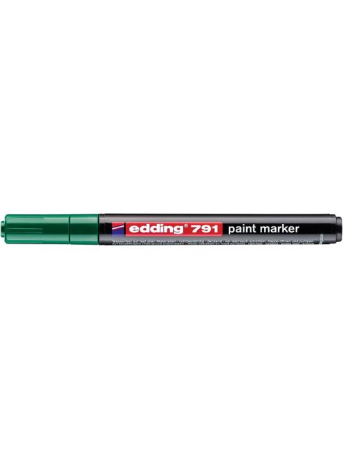 EDDING Lakkmarker, 1-2 mm, EDDING "791", zöld