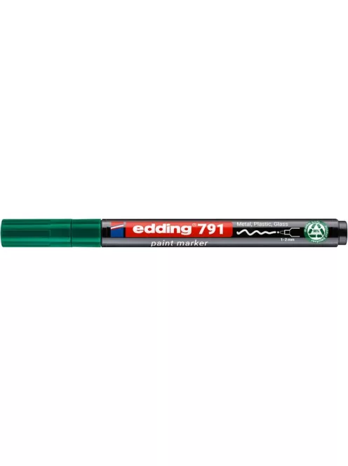 EDDING Lakkmarker, 1-2 mm, PCR, EDDING "791", zöld