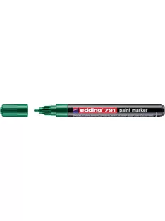 EDDING Lakkmarker, 1-2 mm, EDDING "791", zöld
