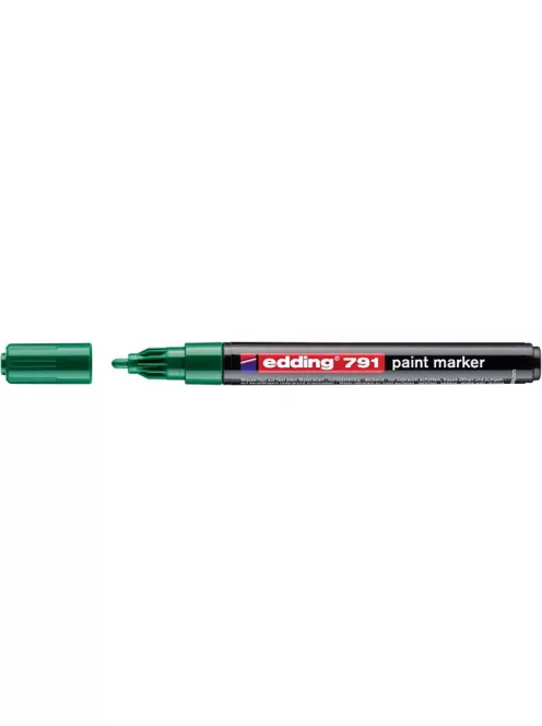 EDDING Lakkmarker, 1-2 mm, EDDING "791", zöld