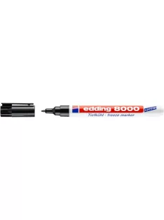   EDDING Alkoholos marker, 1 mm, kúpos, EDDING "8000 Freeze", fekete