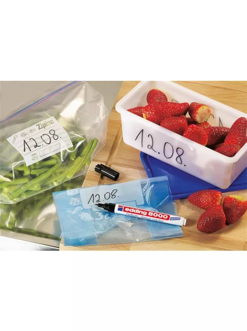 EDDING Alkoholos marker, 1 mm, kúpos, EDDING "8000 Freeze", fekete