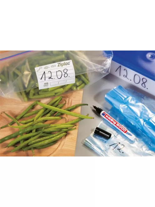 EDDING Alkoholos marker, 1 mm, kúpos, EDDING "8000 Freeze", fekete