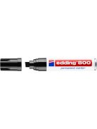 EDDING Alkoholos marker, 4-12 mm, vágott, EDDING "800", fekete