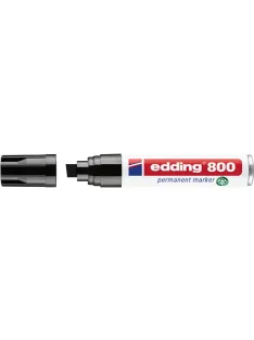   EDDING Alkoholos marker, 4-12 mm, vágott, EDDING "800", fekete