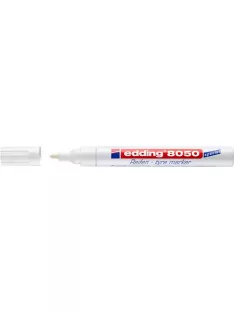   EDDING Gumijelölő marker, 2-4 mm, kúpos, EDDING "8050", fehér