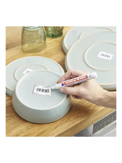 EDDING Etikett eltávolító marker, 4 mm, vágott, EDDING "8180"