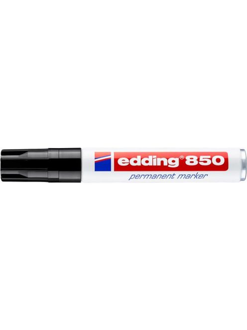 EDDING Alkoholos marker, 5-16 mm, vágott, EDDING "850", fekete