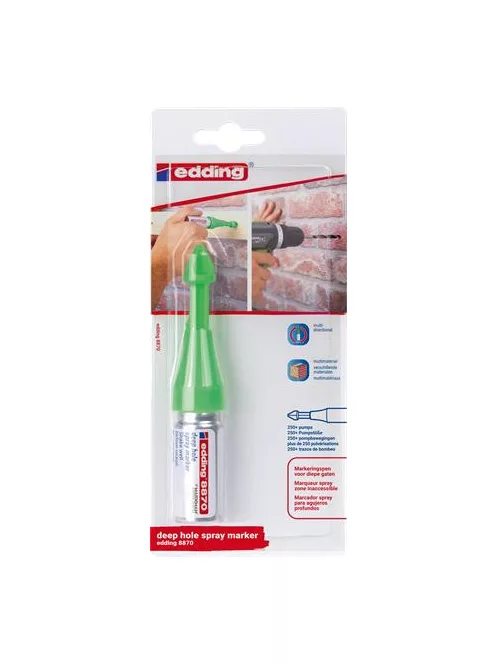 EDDING Furatjelölő-marker spray, EDDING "8870", neon zöld