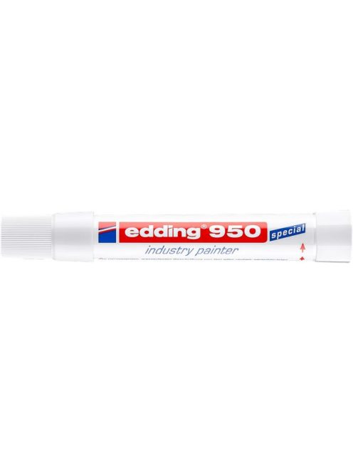 EDDING Jelölő marker, 10 mm, kúpos, EDDING "950", fehér