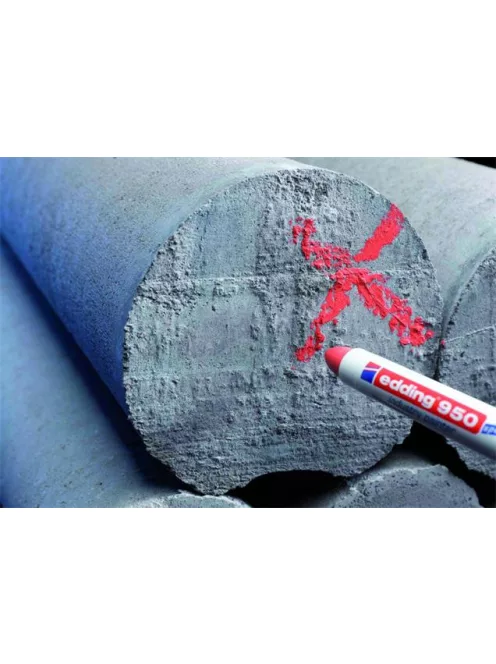 EDDING Jelölő marker, 10 mm, kúpos, EDDING "950", fekete