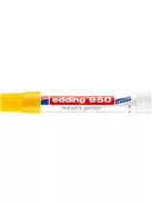 EDDING Jelölő marker, 10 mm, kúpos, EDDING "950", sárga