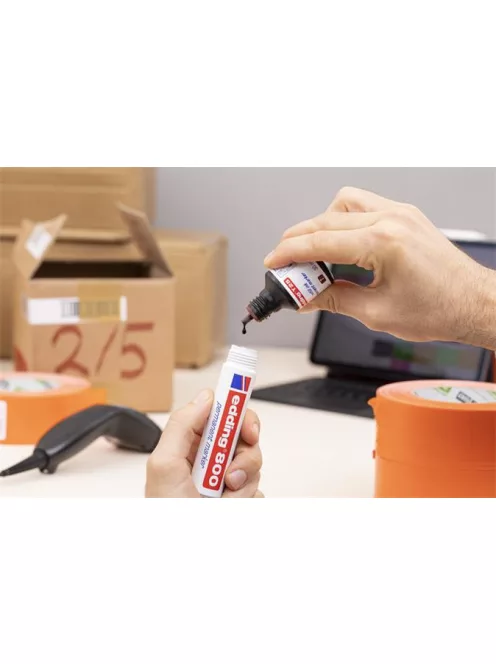 EDDING Utántöltő alkoholos markerhez, EDDING "T25", fekete