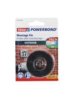   Ragasztószalag, rögzítőszalag, 19mmx1,5m UV álló Power Tesa