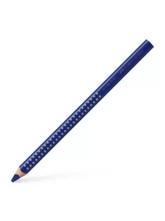  FABER-CASTELL Színes ceruza, háromszögletű, FABER-CASTELL "Grip 2001 Jumbo", kék