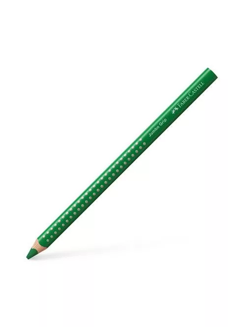 FABER-CASTELL Színes ceruza, háromszögletű, FABER-CASTELL "Grip 2001 Jumbo", zöld