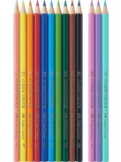 FABER-CASTELL Színes ceruza készlet, hatszögletű, FABER-CASTELL"Unikornis" 10+3 különböző szín
