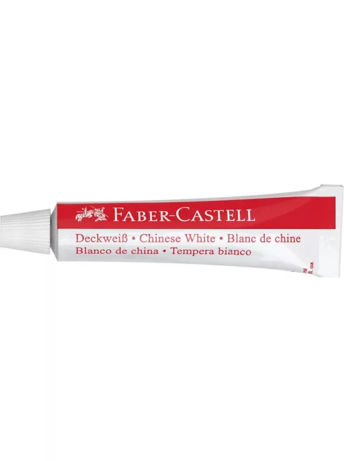 FABER-CASTELL Tempera készlet, tubusos, 3x7,5 ml, FABER-CASTELL, fehér