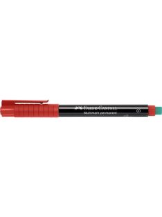   FABER-CASTELL Alkoholos marker, OHP, 0,4 mm, FABER-CASTELL "Multimark 1523", piros