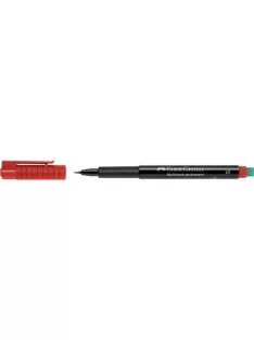   FABER-CASTELL Alkoholos marker, OHP, 0,4 mm, FABER-CASTELL "Multimark 1523", piros
