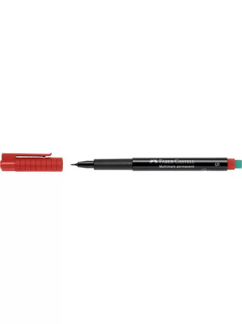 FABER-CASTELL Alkoholos marker, OHP, 0,4 mm, FABER-CASTELL "Multimark 1523", piros