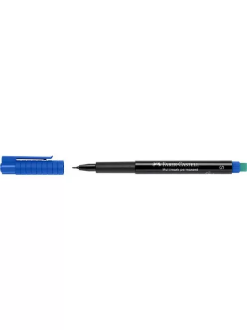 FABER-CASTELL Alkoholos marker, OHP, 0,4 mm, FABER-CASTELL "Multimark 1523", kék