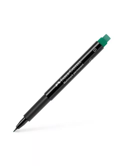 FABER-CASTELL Alkoholos marker, OHP, 0,4 mm, FABER-CASTELL "Multimark 1523", zöld