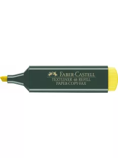   FABER-CASTELL Szövegkiemelő, 1-5 mm, FABER-CASTELL, "Textliner 48", sárga
