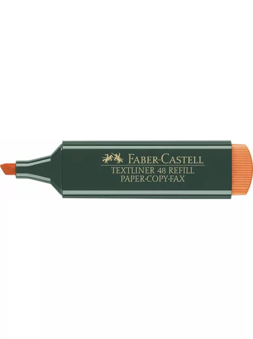 FABER-CASTELL Szövegkiemelő, 1-5 mm, FABER-CASTELL, "Textliner 48", narancs