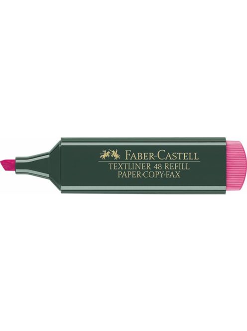 FABER-CASTELL Szövegkiemelő, 1-5 mm, FABER-CASTELL, "Textliner 48", rózsaszín
