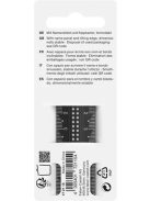 FABER-CASTELL Vonalzó, műanyag, törhetetlen, 15 cm, FABER-CASTELL "Pöttyös", vegyes színek