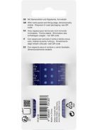 FABER-CASTELL Vonalzó, műanyag, törhetetlen, 30 cm, FABER-CASTELL "Pöttyös", vegyes színek