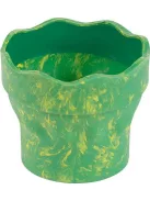 FABER-CASTELL Ecsettál, műanyag, FABER-CASTELL "Click&Go", zöld