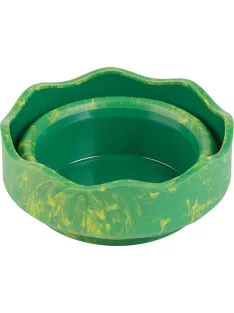   FABER-CASTELL Ecsettál, műanyag, FABER-CASTELL "Click&Go", zöld