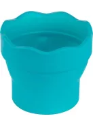 FABER-CASTELL Ecsettál, műanyag, FABER-CASTELL "Click&Go", türkiz