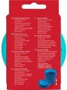 FABER-CASTELL Ecsettál, műanyag, FABER-CASTELL "Click&Go", türkiz