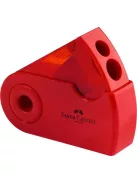 FABER-CASTELL Hegyező display, kétlyukú, 2 tartályos, FABER-CASTELL, vegyes színek