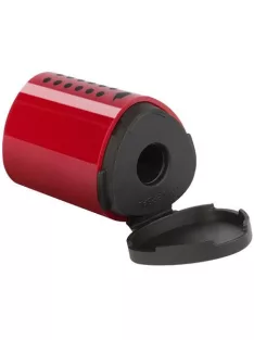   FABER-CASTELL Hegyező, egylyukú, tartályos, FABER-CASTELL, "Grip 2001 mini" vegyes színek