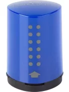 FABER-CASTELL Hegyező, egylyukú, tartályos, FABER-CASTELL, "Grip 2001 mini" vegyes színek