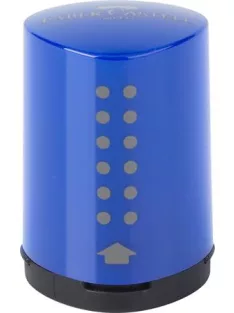   FABER-CASTELL Hegyező, egylyukú, tartályos, FABER-CASTELL, "Grip 2001 mini" vegyes színek