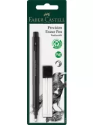 FABER-CASTELL Radírstift, precíziós, 4 db pótbéllel, FABER-CASTELL
