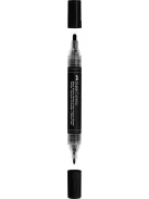 FABER-CASTELL Dekormarker, 1,0/3,0 mm, kétvégű, akril, FABER-CASTELL "Shake&Paint", fekete