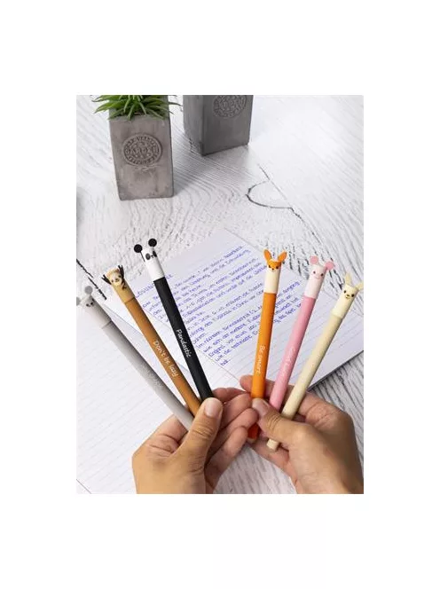 EBERHARD FABER Rollertoll, 0,7 mm, törölhető, EBERHARD FABER "Malac", kék