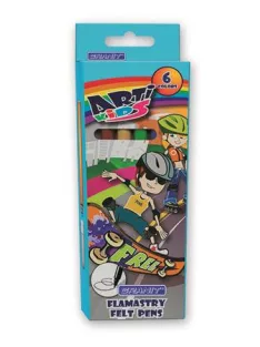   GRANIT Filctoll készlet, GRANIT "Arti Kids", 6 különböző szín