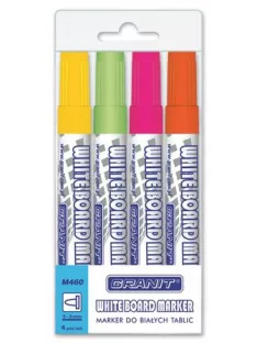   GRANIT Táblamarker készlet, 2-3 mm, kúpos, GRANIT "M460", 4 különböző szín