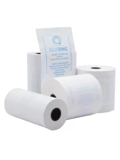  Hőpapír 37 mm széles, 30fm hosszú, cséve 12mm, 10 tekercs/csomag, ( 37/50 ) BPA mentes Bluering®