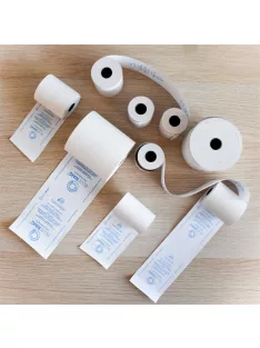   Hőpapír 80 mm széles, 17fm hosszú, cséve 12mm, 10 tekercs/csomag, ( 80/40 ) BPA mentes Bluering®