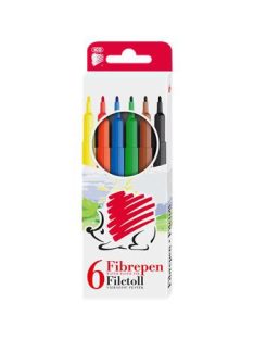   ICO Filctoll készlet, 1 mm, ICO "Süni 300", 6 különböző szín