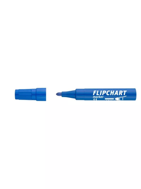 ICO Flipchart marker, 1-3 mm, kúpos, ICO "Artip 11", kék