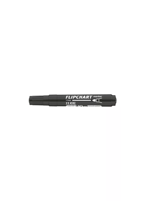 ICO Flipchart marker, 1-3 mm, kúpos, ICO "Artip 11 XXL", fekete